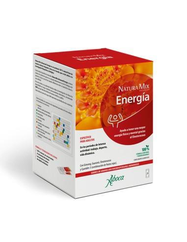 Aboca Natura Mix Advanced Energy 28 Saquetas De Granulado - Aboca
