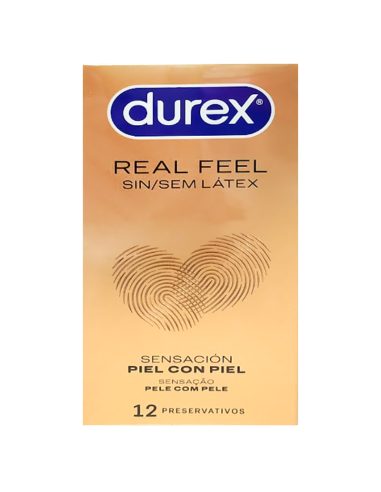 Durex Real Feel Sem Látex 12 Preservativos - Reckitt Benck Hc